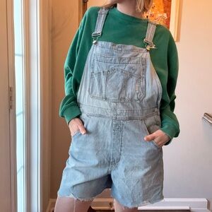 GAP Light Blue Denim Overalls